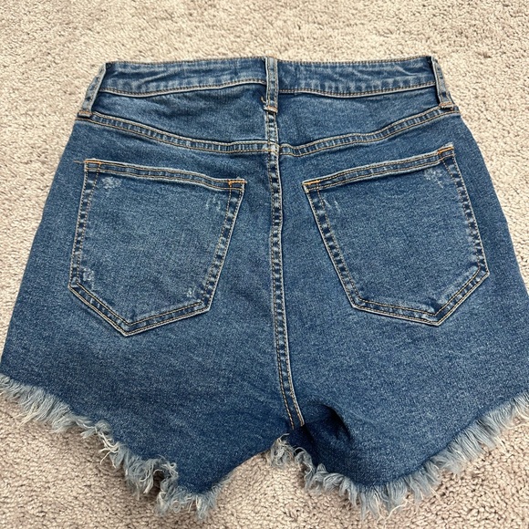 Free People CRVY vintage high rise shorts - Picture 3 of 5